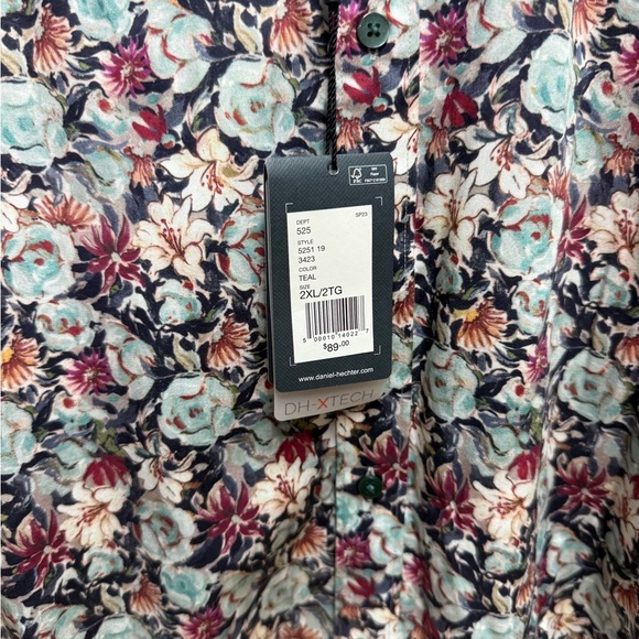 Daniel Hechter Multicolor Floral Shirt - Picture 3 of 4